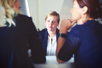 Social worker providing therapy
